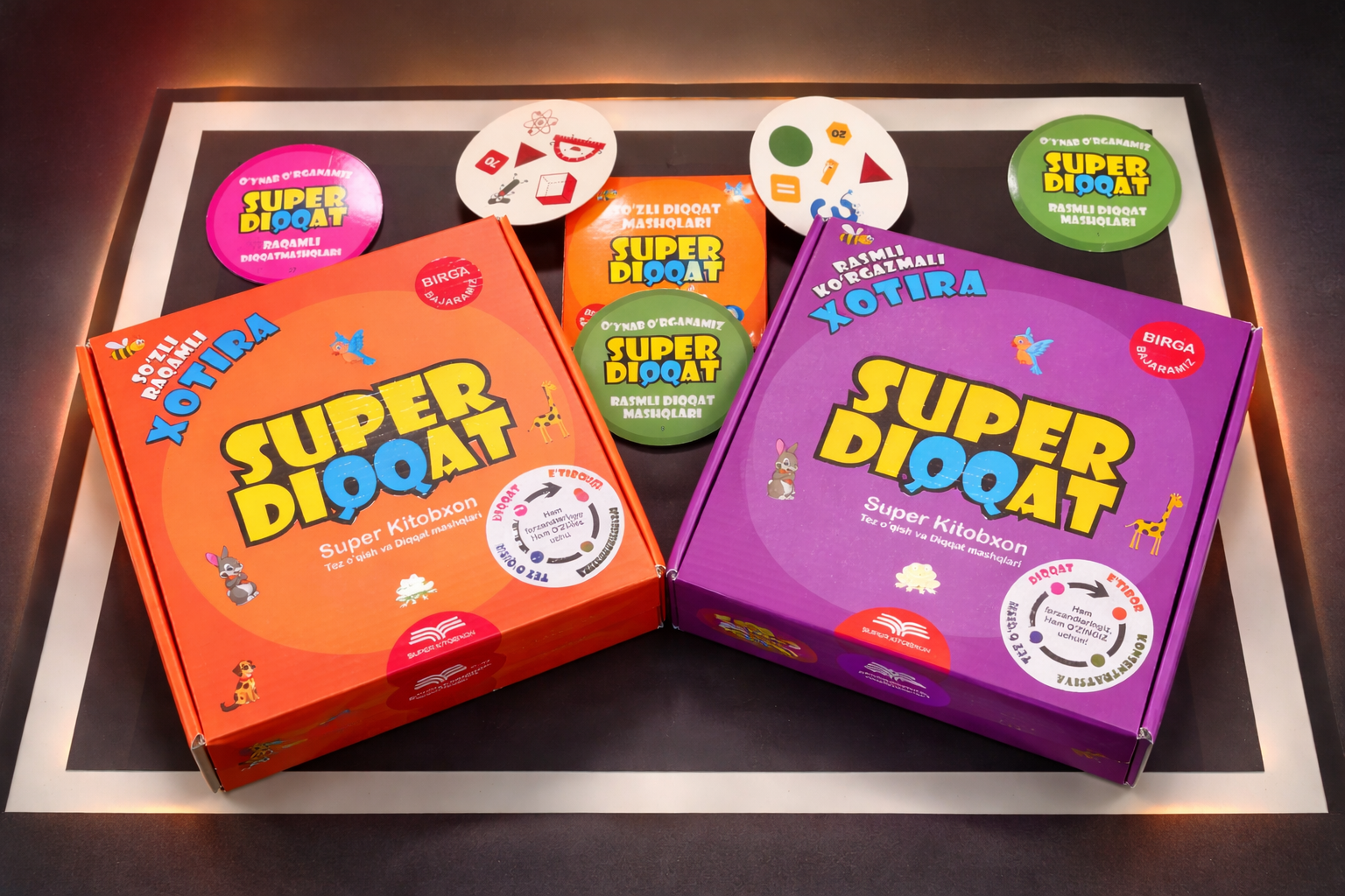 Super Xotira Kartochkalari